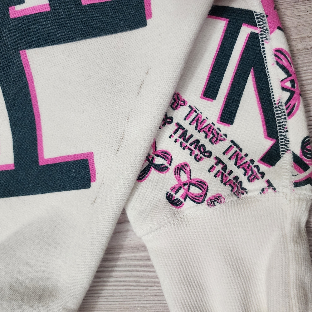 TNA Pink and Black Graphic Hoodie - Picture 8 of 12